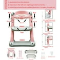 thumbnail image 3 of Portable Baby Toddler Hard Toilet Chair Ladder Kids Adjustable Safety Potty Training Seat, Potty Training Seat, Potty Trainer, 3 of 8
