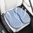 thumbnail image 4 of Horivan Car Seat Cushion Breathable Ventilated Cooling Pad Comfortable Seat Mat for Summer Driving Travel Home Office Chair Universal Fit, 4 of 6