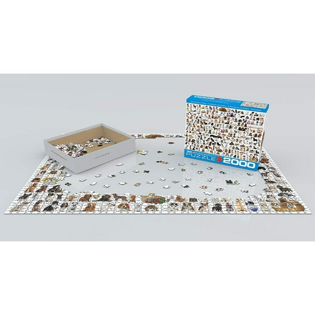 EuroGraphics The World of Dogs 2000Piece Puzzle