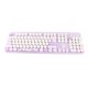 thumbnail image 3 of M Buder Teclado y Ratón Inalámbrico Combo Retro 104 Teclas Morado 2.4GHz, 3 of 9