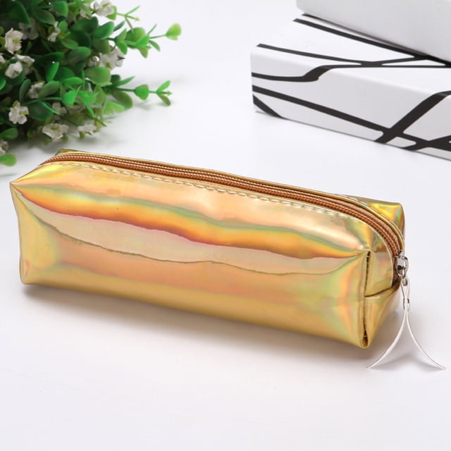 Xihbxyly Compras En Línea Estuche de Tela Deslumbrante de Moda, Bolsa de Almacenamiento de Papelería de Gran Capacidad para Estudiantes, Bolsa de Almacenamiento para Exámenes