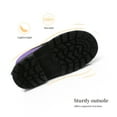 thumbnail image 3 of Dream Pairs Boys Girls Kids Warm Waterproof Snow Boots Winter Outdoor Snow Boots KSTAR PURPLE/MULTI Size 13, 3 of 5
