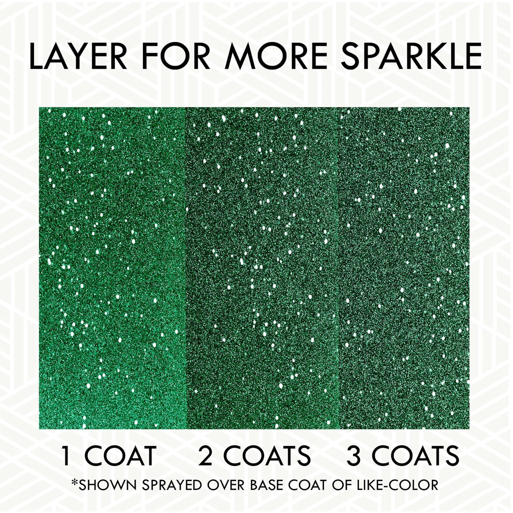Rust-Oleum 277781 Specialty Glitter Spray Paint, 10.25 Oz, Kelly Green