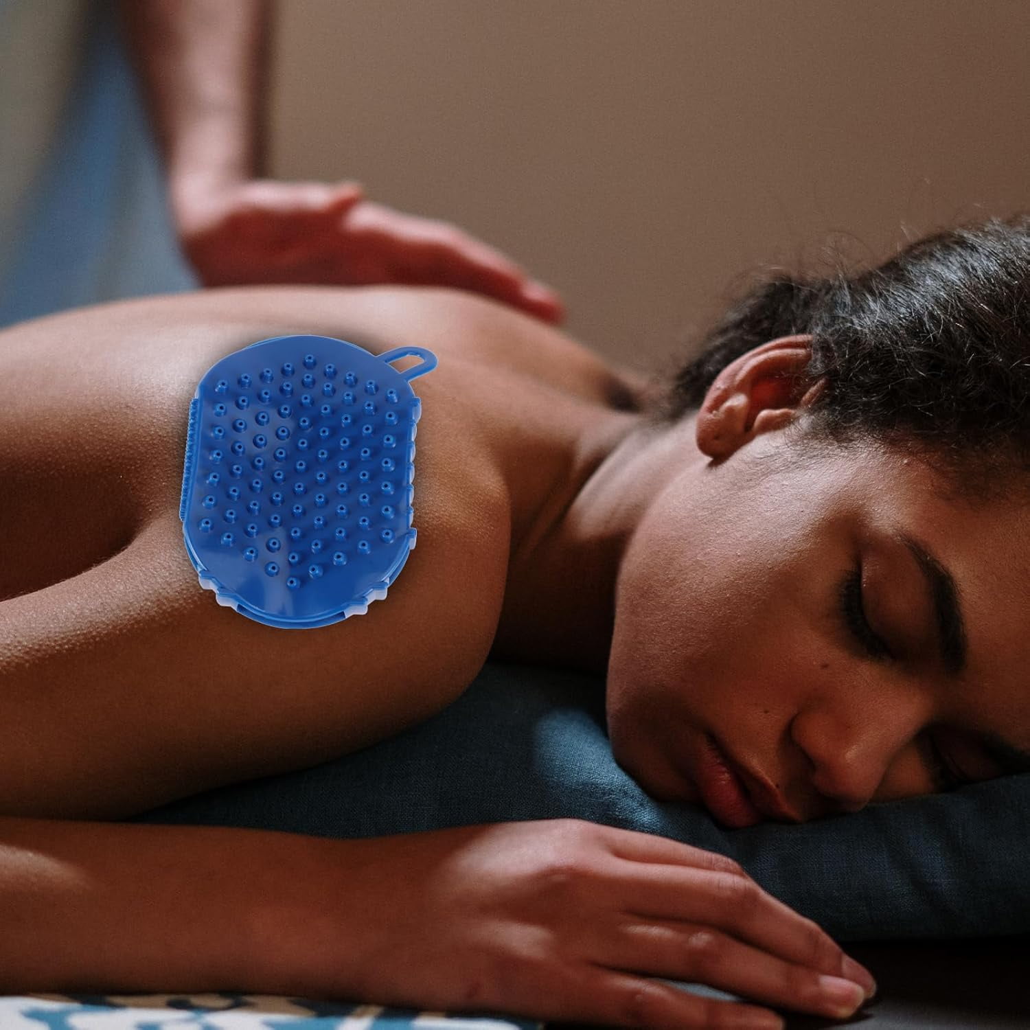 ABCISI Roller Ball Glove Massager, 2Pcs Lymphatic Massage Tool Gua Sha Hand Held Massager Muscle Release for Face, Neck, Back, Abdomen, Legs & Full Body