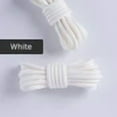 thumbnail image 1 of Round Sneaker Shoelaces Tightly Woven Polyester Does Not Snag Black 1 Pair, 1 of 9