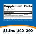 thumbnail image 5 of Nutricost Saffron Extract 88.5mg, 240 Capsules - Veggie Caps, Non-GMO Supplement, 5 of 5