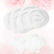thumbnail image 4 of 6 colgantes de 90 cm con forma de corazón en espiral para fiestas y bodas (corazón blanco), 4 of 7