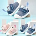 thumbnail image 6 of huajiao Toddler Squeaky Sneakers Flat Non Slip Strap First Walking Sport Shoes Baby Boys Girls Outdoor 10c Shoes for Boys, 6 of 6