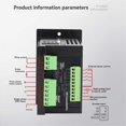 thumbnail image 5 of 1500W Speed Regulator MCU T13-1500W-12-H Single-Phase Input 220V Three-Phase Input 220V Motor Controller, 5 of 5