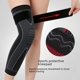 thumbnail image 1 of Rodillera deportiva de punto para exteriores, para hombres y mujeres, para montar, fitness, baloncesto, correa protectora, funda para pierna, 1 of 5