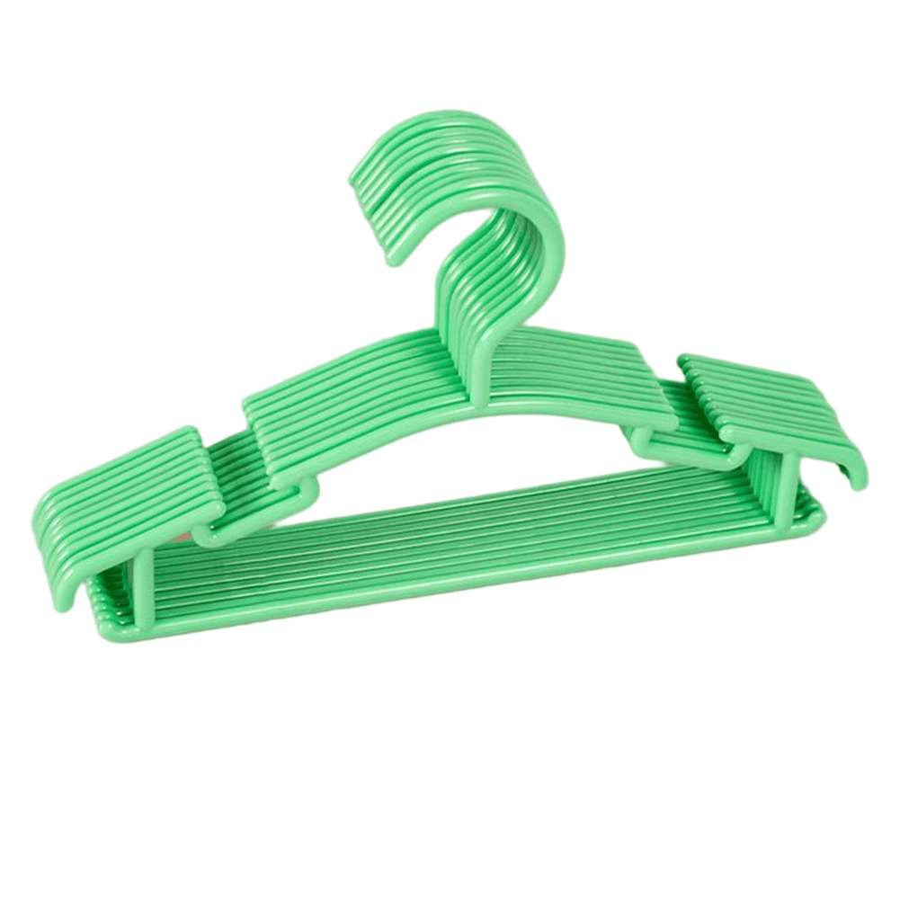 Green Plastic Hanger