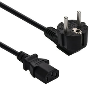 Linetek E70782 - Black Power Cable 3-Prong 7A 125V LS-15 - Walmart.com