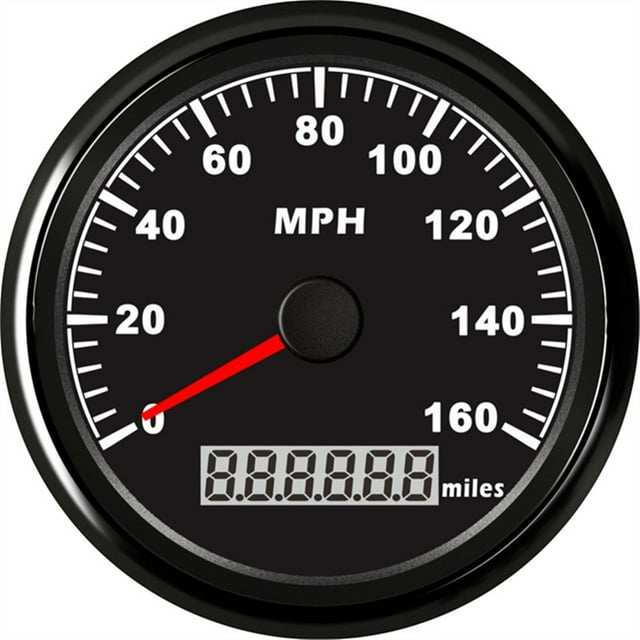 85mm GPS Speedometer Gauge Universal Odometer 160MPH for ATV UTV Motorcycle Marine Boat ,Wide Applicability