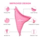thumbnail image 4 of Easy Home Silicona Mujer Urination Funnel, Taza de Viaje Portátil para Senderismo, Pink EUD408, 4 of 8
