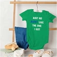 thumbnail image 4 of Ain't No Aunt Like One I Got Funny Romper Boys or Girls Infant Baby Brisco Brands NB, 4 of 6