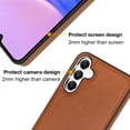 thumbnail image 3 of Dteck Case for Samsung Galaxy A05S,Luxury PU Leather Soft TPU Phone Case Shockproof Protective Slim Back Cover,Brown, 3 of 6