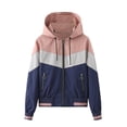 thumbnail image 1 of Women's Jacket Polyester Hooded Outdoor Warm Soft Lightweight Windproof Winter Coat for Ladies, 1 of 3
