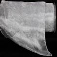 thumbnail image 2 of The Ribbon People Sheer Silver Edge Wired Craft Ribbon 6" x 27 Yards, 2 of 2