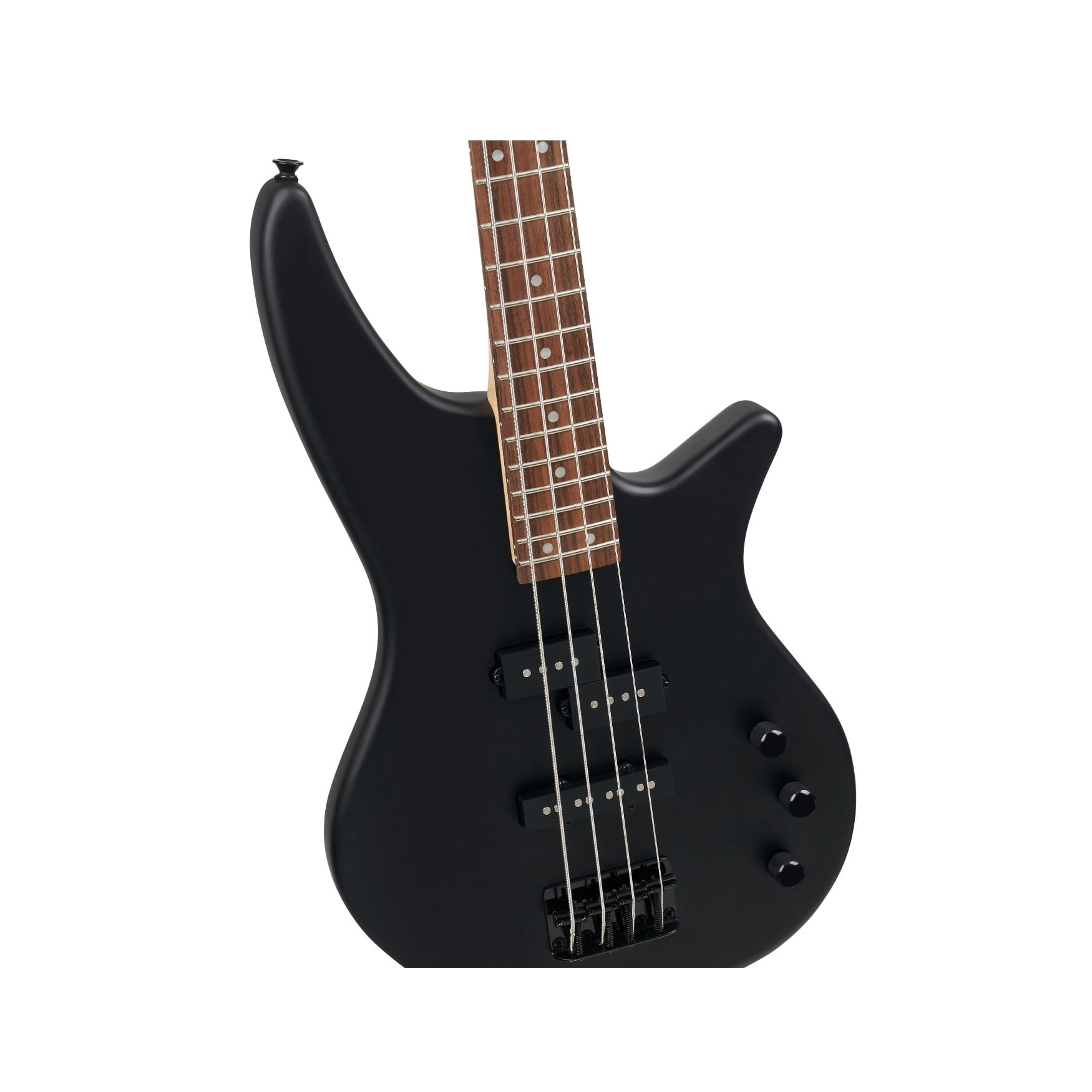 Jackson JS Series Spectra Bass JS2 4-String Bass Guitar with Laurel Fingerboard and Active Bass Boost (Satin Black)