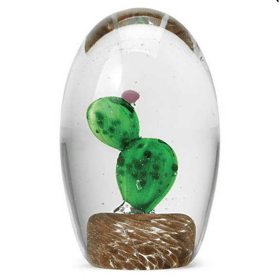 Dynasty Gallery - Paperweight - Prickly Pear Cactus
