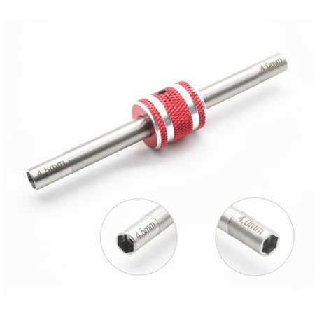 

HeroNeo Mini 4wd Hexagonal Turnbuckles 4-4.5mm Self-made Parts For Tamiya Pro Tool For I