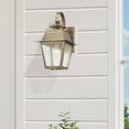 thumbnail image 4 of Livex Lighting - Mansfield - 1 Light Outdoor Wall Lantern in Coastal Style - 7.5, 4 of 9