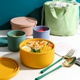 thumbnail image 4 of ACDANC Seal Tight Glass Lunch Bowl Container with Lid,Leak&Spill Proof,Soup&Stew Food Storage,Meal Prep,Airtight,Microwave and Dishwasher Safe,BPA-Free, 4 of 7