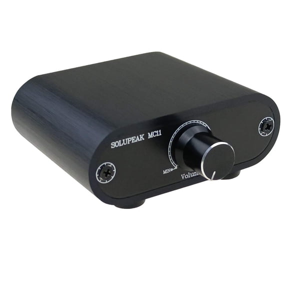 Controlador de volumen TENEALAY MC11 de audio de 3,5 mm con entrada/salida de línea