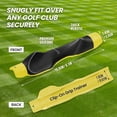 thumbnail image 2 of Clip-On Golf Grip Trainer, Golf Swing Training Aid for Improving Proper Hand Positioning, 2 of 10