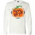 thumbnail image 3 of Inktastic Happy Fall Y'all Pumpkin Long Sleeve T-Shirt, 3 of 5
