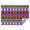 Halloween Striped Icons, variant on Halloween Swirled Pumpkins Pattern Rectangle Tablecloth 60"x84",Waterproof Polyester Rectangle Table Cloth, Wipeable Spillproof Polyester Tablecloth for Dining, Camping, Indoor and Outdoor