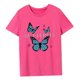 thumbnail image 3 of Camiseta básica para mujer, camiseta clásica con cuello redondo para senderismo, trabajo, viajes, regalo del día de San Valentín M, 3 of 8