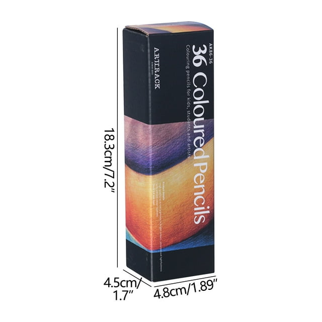Pompotops Colors Pencil Set Oily Colored Painting Pens Oil-based Colored Pencil Painting Colored Pencil Clearance