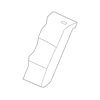 Genuine OE Mitsubishi Seat Back Cover - 6902C406XC