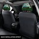 thumbnail image 3 of Trolland Funda Protectora Universal para Reposacabezas de Coche, Funda Elástica para Reposacabezas de Asiento de Auto, Funda de Tela Antipolvo, Accesorios de Interior 2 Piezas, 3 of 6