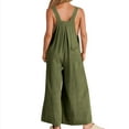 thumbnail image 4 of Girls Jumpsuit Sleeveless Cute Summer Clothes Long Pants with Pockets Girls Clothes Size 13-14 Years, 4 of 8
