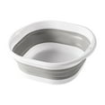 thumbnail image 2 of Euaioeiu Collapsible Portable Silicone Wash Basin Foldable Travel Foot Soak Tub Multipurpose Sink for Camping Backpacking Dormitory Home Bathroom, 2 of 8
