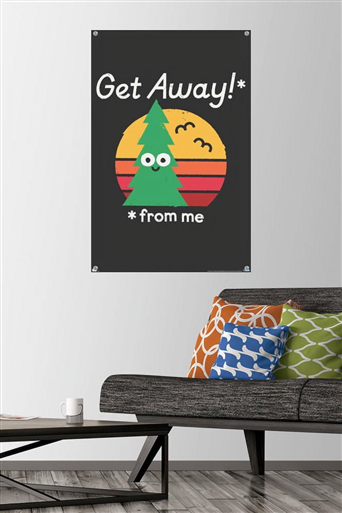 DaVid Olenick - Take a Hike Wall Poster with Push Pins, 22.375" x 34"