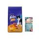 thumbnail image 1 of Felix Triple Delicious Granja 10 kg + Churu Skin&Coat Atún y Vieira Snack 4 tubos de 14g, 1 of 4