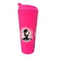 thumbnail image 2 of Termo de plástico color fucsia, princesas de disney , mide 23 cm de alto por 10 cm de ancho de 710 mililitros, 2 of 4
