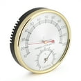 thumbnail image 4 of Sauna Hygrothermometer,Metal Dial Indoor Thermometer Sauna Room Thermometer Sauna Hygrometer Dependable Performance, 4 of 12