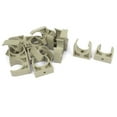 thumbnail image 1 of Unique Bargains PPR Water Supply Pipe Clamps Snap in Clips Fitting Gray 32mm Dia 15 Pcs, 1 of 1