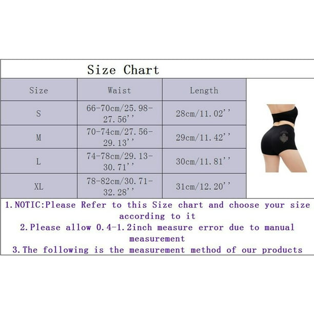 PEASKJP Women's High Cut Underwear Tummy Control Soft Nylon