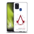 thumbnail image 1 of Head Case Designs Officially Licensed Assassin's Creed Legacy Logo Geometric White Soft Gel Case Compatible with Samsung Galaxy A21s (2020), 1 of 7