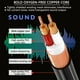 thumbnail image 4 of Cables XLR BGBGKK, paquete de 6 pies, macho a hembra, chapados en oro, 4 of 8