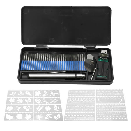 

Mini Electric Engraver Pen USB Rechargeable Etching Machine With 30 Durable Alloy Bits Cordless & Portable Rotary Tool Kit For Jewelry Making DIY Crafts 5V - Precision Handheld Design