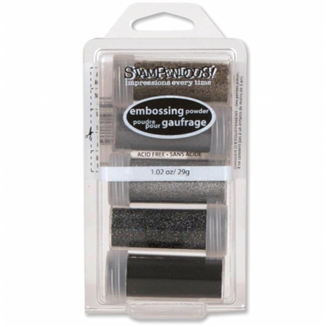 GEMSTONE PEARLUSTER EMBOSSING Kit Collection Embossing Powders Stampendous NEW 