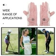 thumbnail image 3 of HLONK Golf Gloves Hand Protection Pink 1 Pair 7.9X3.7X0.1in, 3 of 8