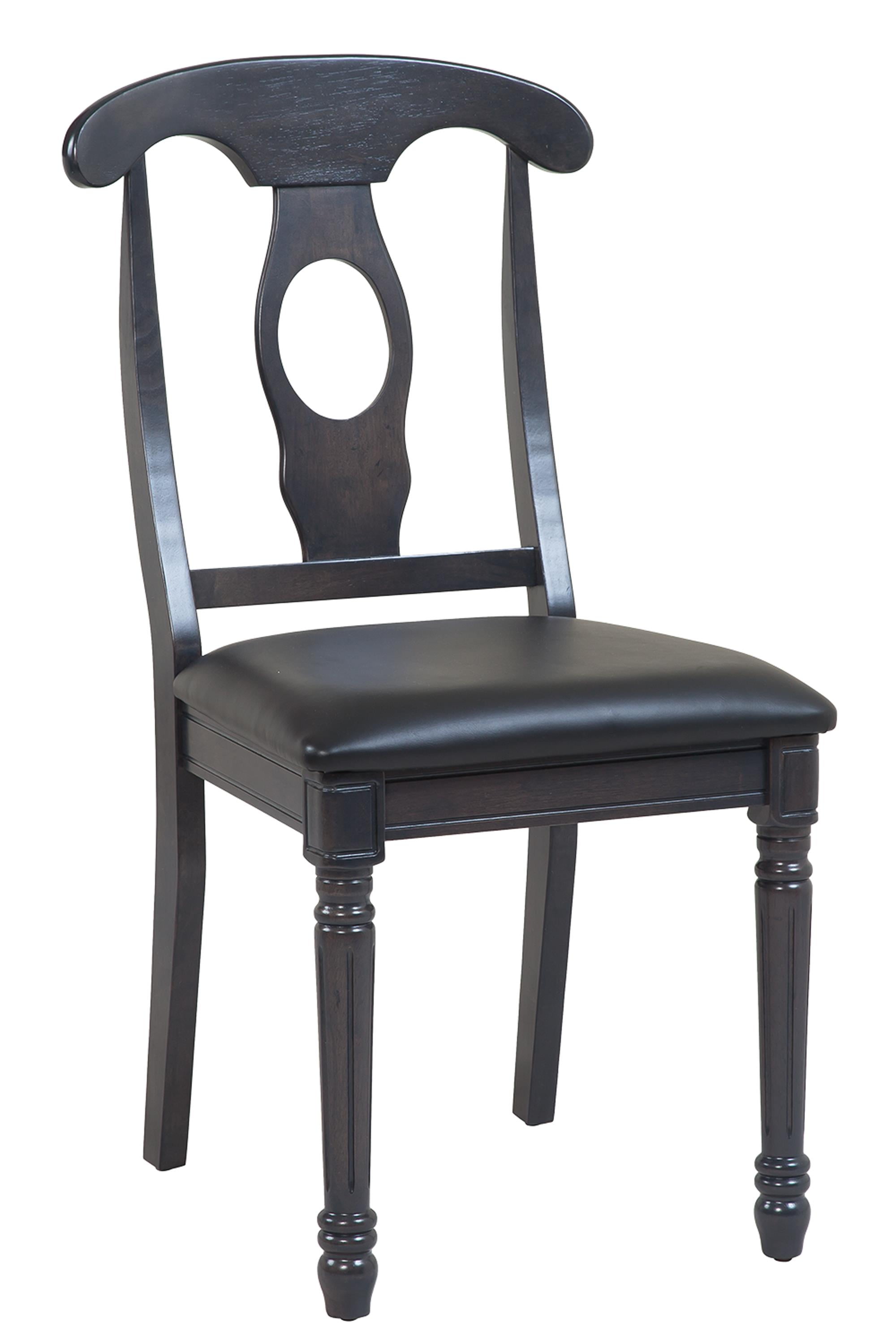 Sturdy Dining ChairsFinishDark Gray,Quantity4 Piece