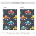 thumbnail image 3 of Hand Paint Monster Trucks Garden Flag 28X40 Double Sided Yard Flags for Outside Outdoor All Seasonal Decoration, 3 of 6